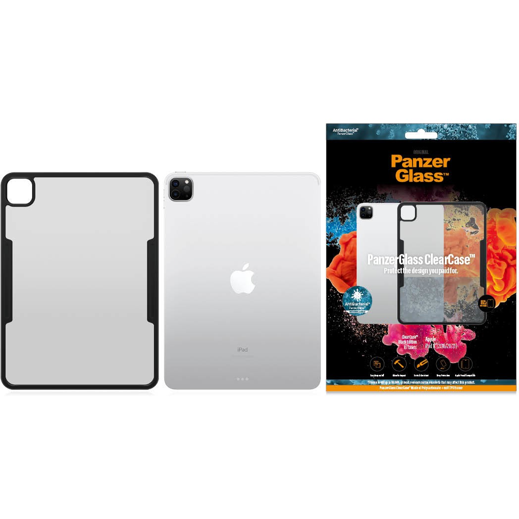 Aksesorë për tablet PanzerGlass / ClearCase / iPad 11" (2018 / 2020 / 2021) - Zezë - Figura 4