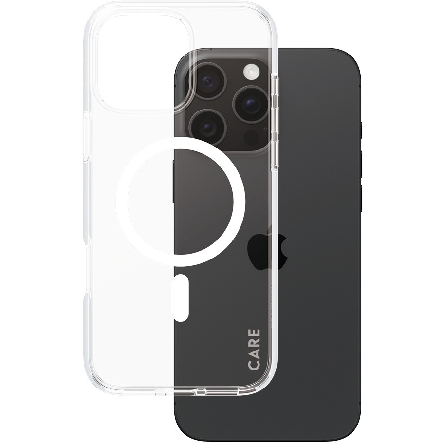 Aksesorë për telefon CARE / Case Flagship MagSafe / iPhone 16 Pro Max - Bardhë