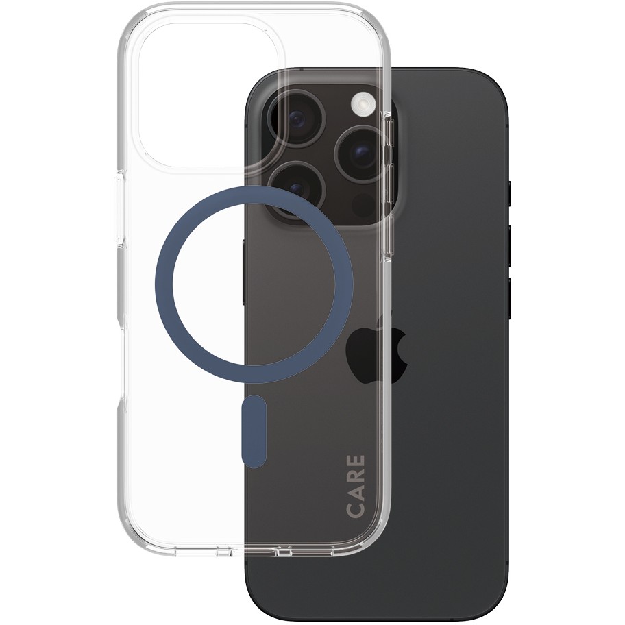 Aksesorë për telefon CARE / Case Flagship MagSafe / iPhone 16 Pro - Blu