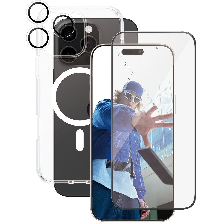 Aksesorë për telefon CARE / Flagship 3-in-1 Bundle / iPhone 16 Pro Max