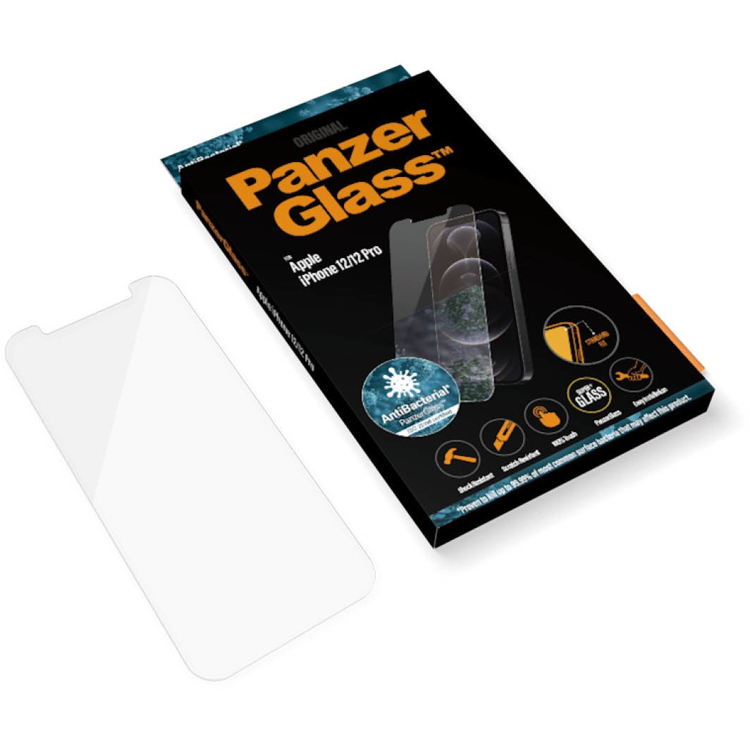 Aksesorë për telefon Antibacterial Screen Protector PanzerGlass iPhone 12 / iPhone 12 Pro / Standard Fit - Transparente - Figura 5