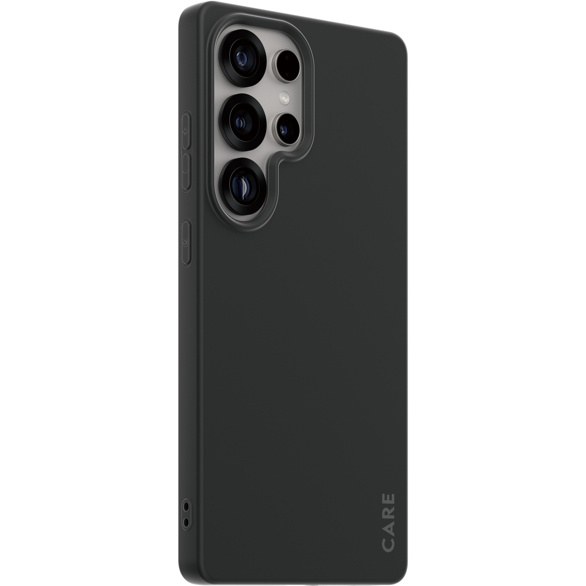 Aksesorë për telefon CARE Fashionable Case për Galaxy S25 Ultra / Mbështetje për karikim wireless - Zezë