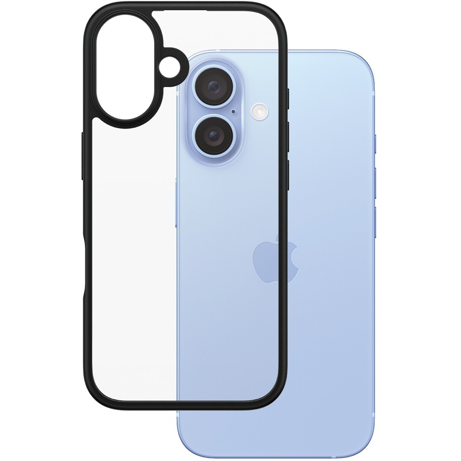 Aksesorë për telefon PanzerGlass HardCase për iPhone 16 - Zezë