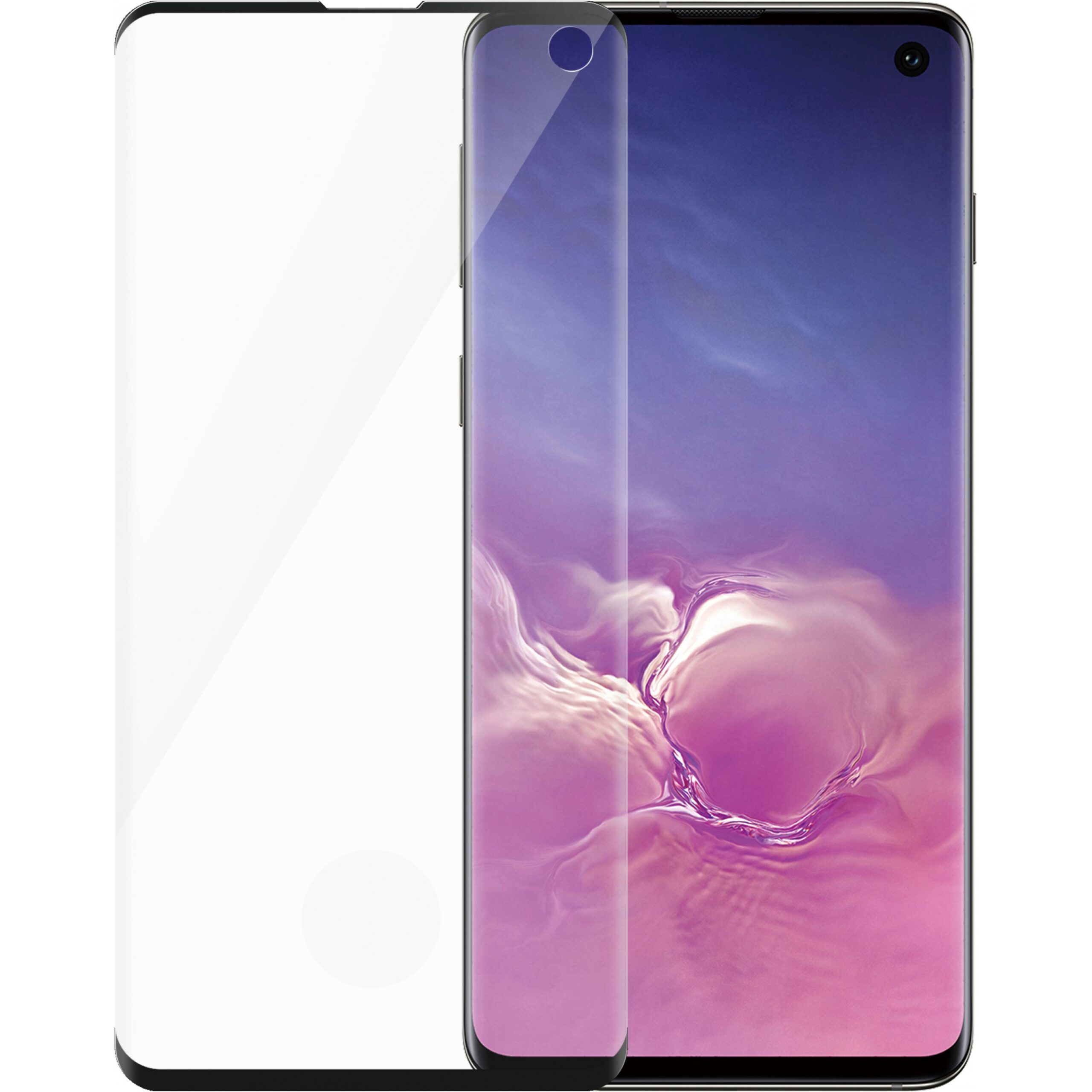 Aksesorë për telefon SAFE by PanzerGlass Screen Protector for Samsung Galaxy S10 FP / Bulk Pack – UltraWide Fit