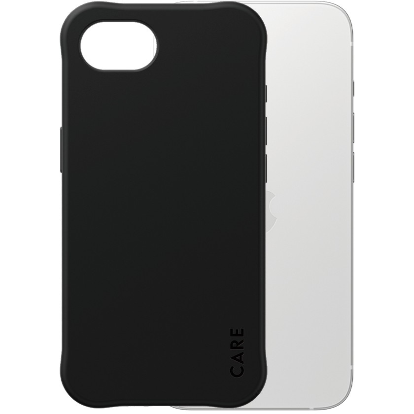 Aksesorë për telefon CARE Fashionable Samba MagSafe Case for iPhone 16e / Bulk Pack– Zezë