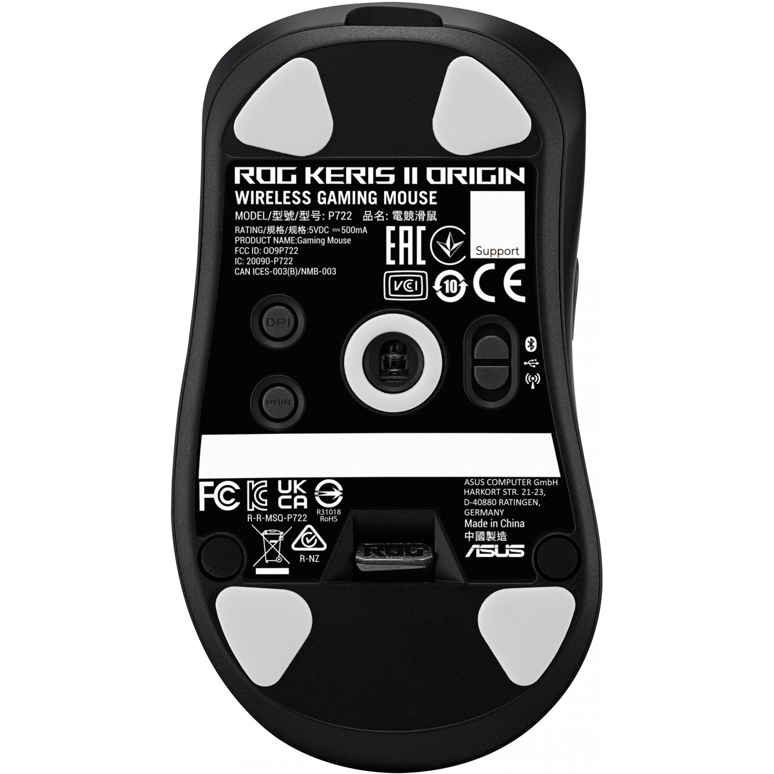 Maus Gaming ASUS ROG Keris II ORIGIN – Zezë - Figura 2