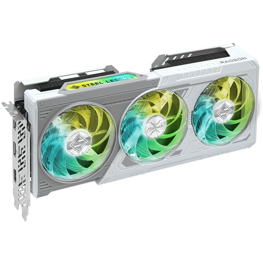Kartelë Grafike AMD RX 9060XT 8GB AsRock Steel Legend 8GO DDR6 3 Fan - Figura 2