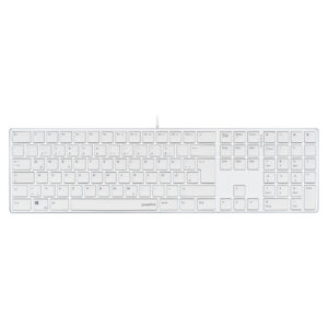 Tastierë me kabllo Speedlink RIVA Slim Metal Scissor / QWERTZ - Bardhë