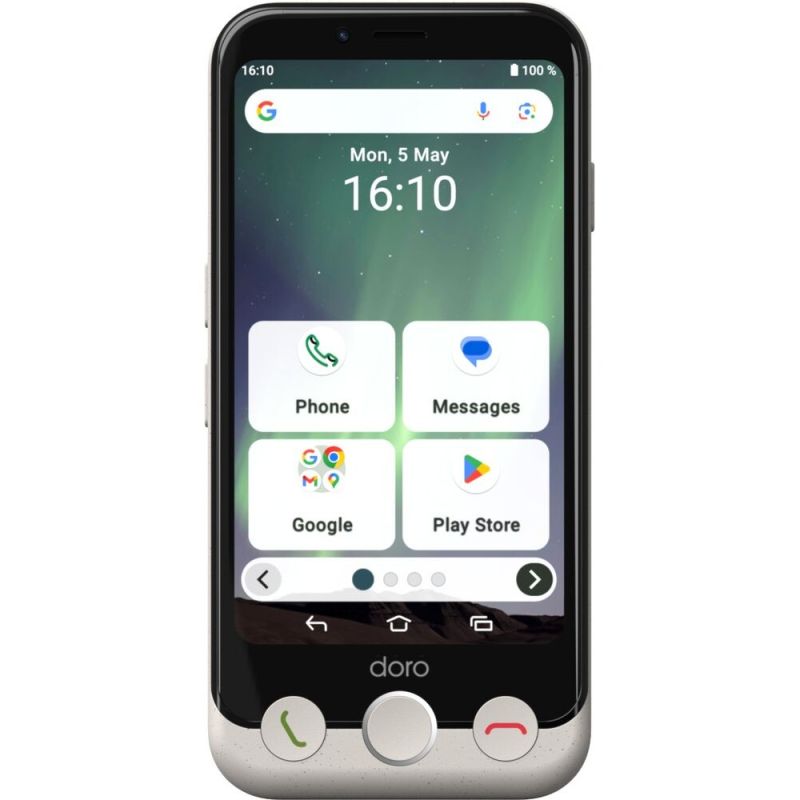 Telefon Doro Aurora A10 bone 4GB / 64GB - Bardhë - Figura 3