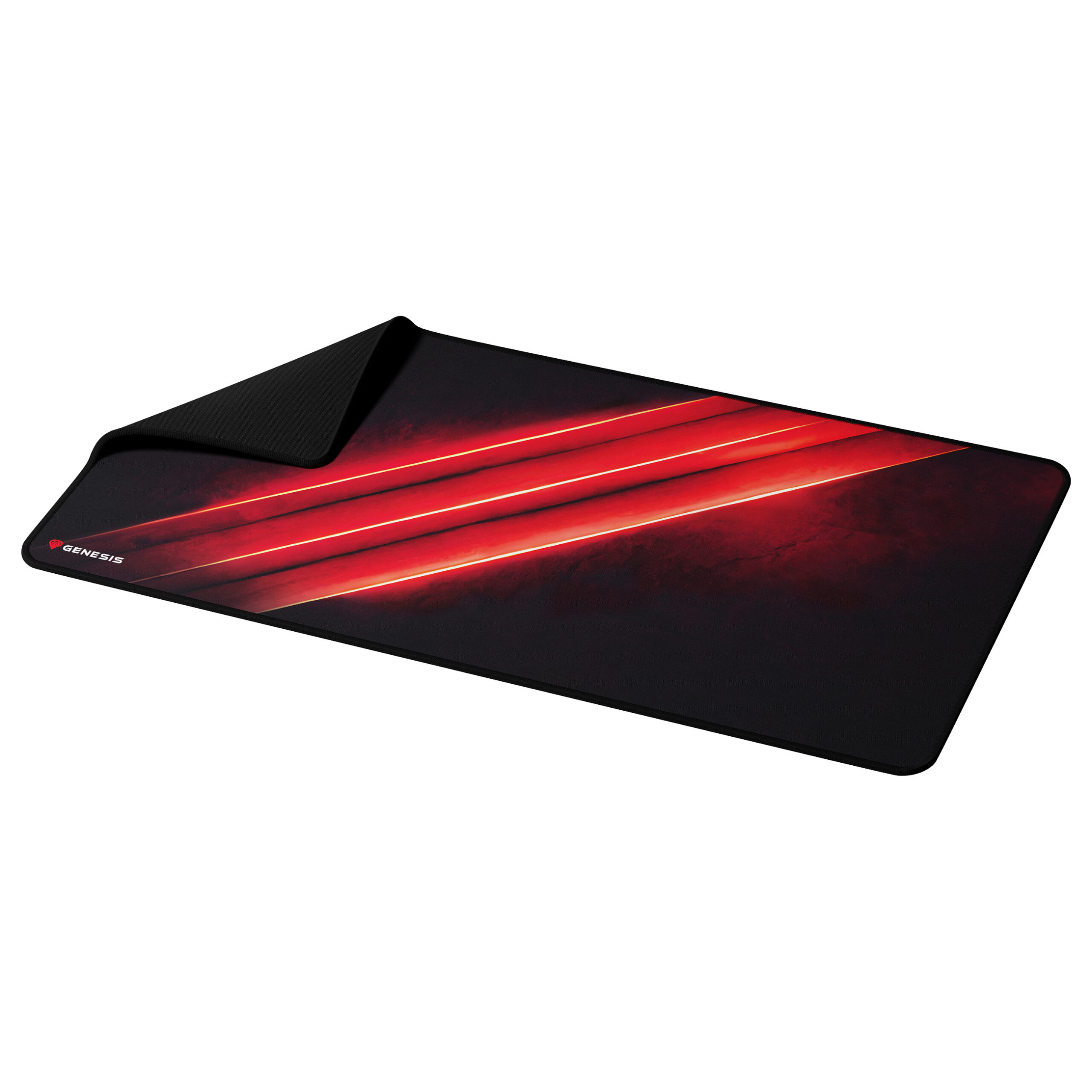 Mauspad Genesis CARBON 500 FLASH XXL 900x450 x2.5 mm - Zezë / Kuqe - Figura 4