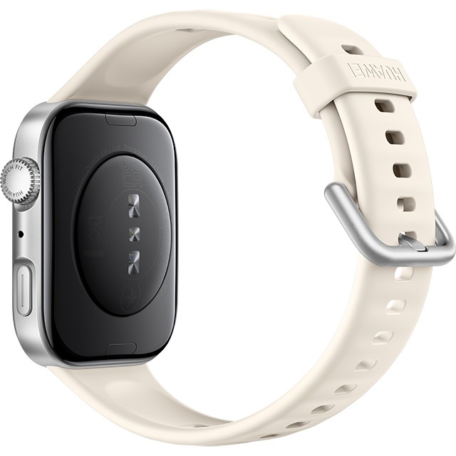 Orë e mençur Huawei Watch Fit 4 (Seiya-B19F) – White Fluoroelastomer Strap - Figura 2