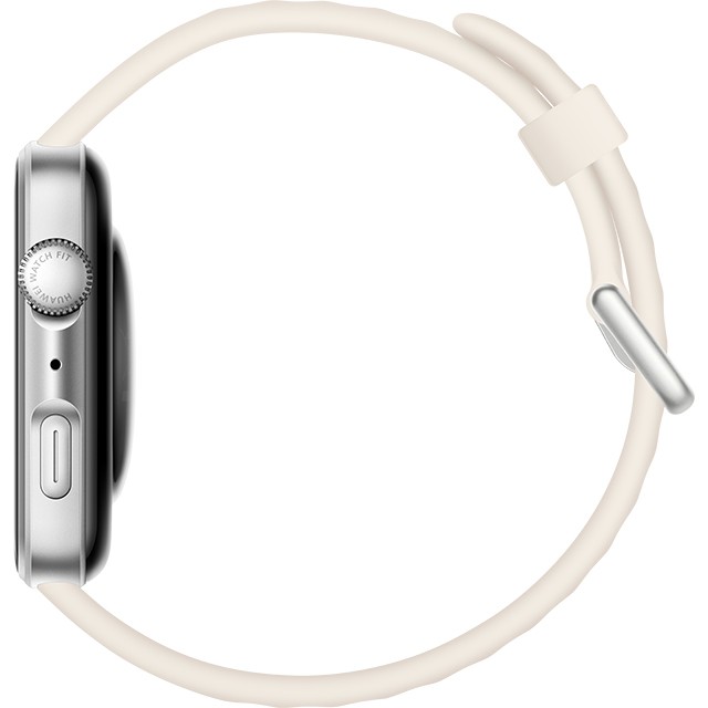Orë e mençur Huawei Watch Fit 4 (Seiya-B19F) – White Fluoroelastomer Strap - Figura 4