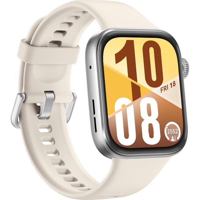 Orë e mençur Huawei Watch Fit 4 (Seiya-B19F) – White Fluoroelastomer Strap - Figura 5