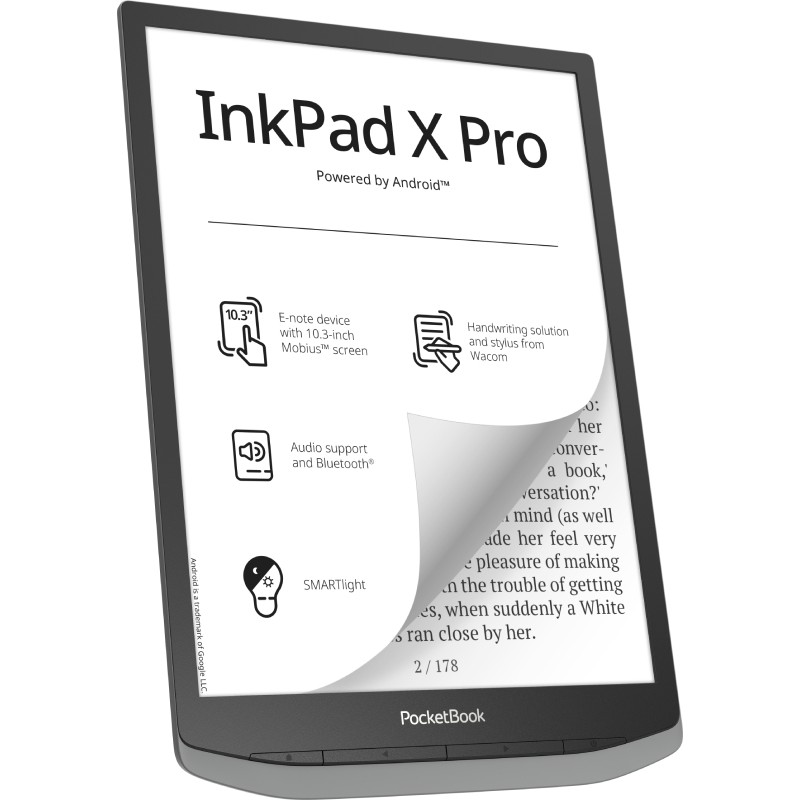 E-book PocketBook InkPad X Pro 10.3"/ 32GB – Version DACH - Figura 4
