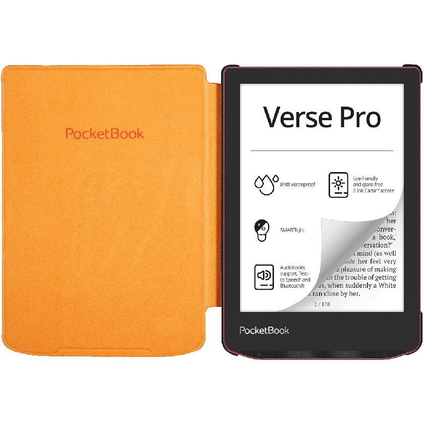 Aksesorë për tablet PocketBook Shell Cover për Verse / Verse Pro 6" – Portokalli - Figura 3