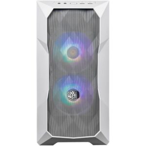 Kasë Midi Tower CoolerMaster MasterBox TD300 Mesh – Bardhë