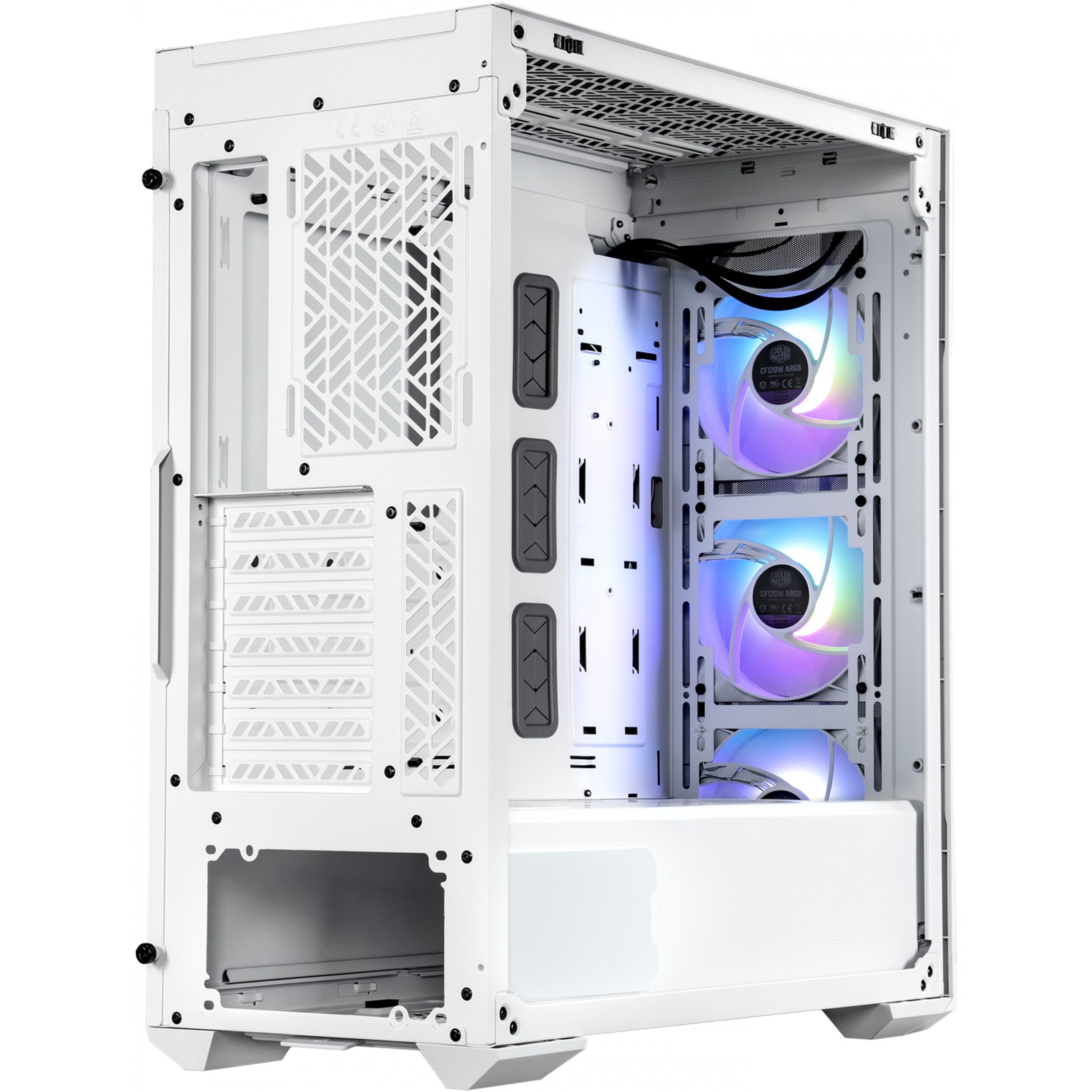 Kasë Midi Tower CoolerMaster MasterBox TD500 ARGB V2 – Bardhë - Figura 5