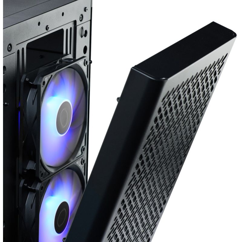 Kasë CoolerMaster Elite 502 – Zezë - Figura 2