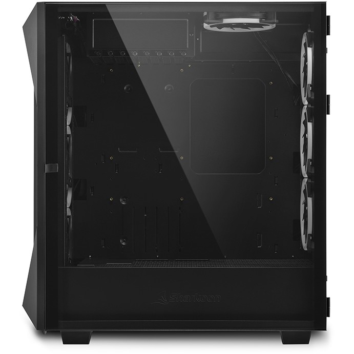 Kasë Sharkoon REV300 ATX/E-ATX 2xGlas – Zezë - Figura 4