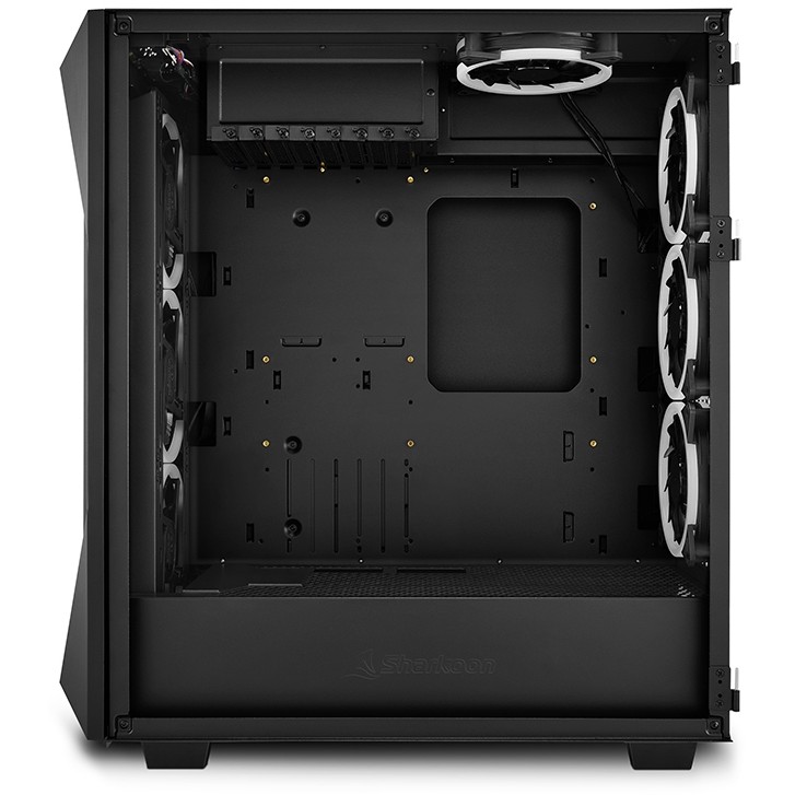 Kasë Sharkoon REV300 ATX/E-ATX 2xGlas – Zezë - Figura 5