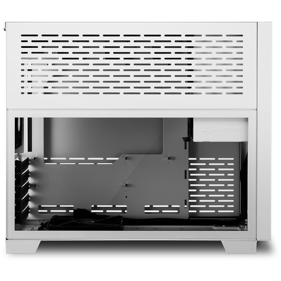 Kasë Sharkoon MS-Z1000 mATX/ITX 1xGlas – Bardhë - Figura 5