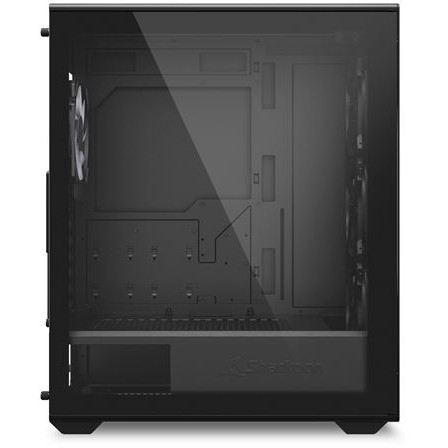 Kasë Sharkoon VK2 RGB ATX 1xGlas – Zezë - Figura 4