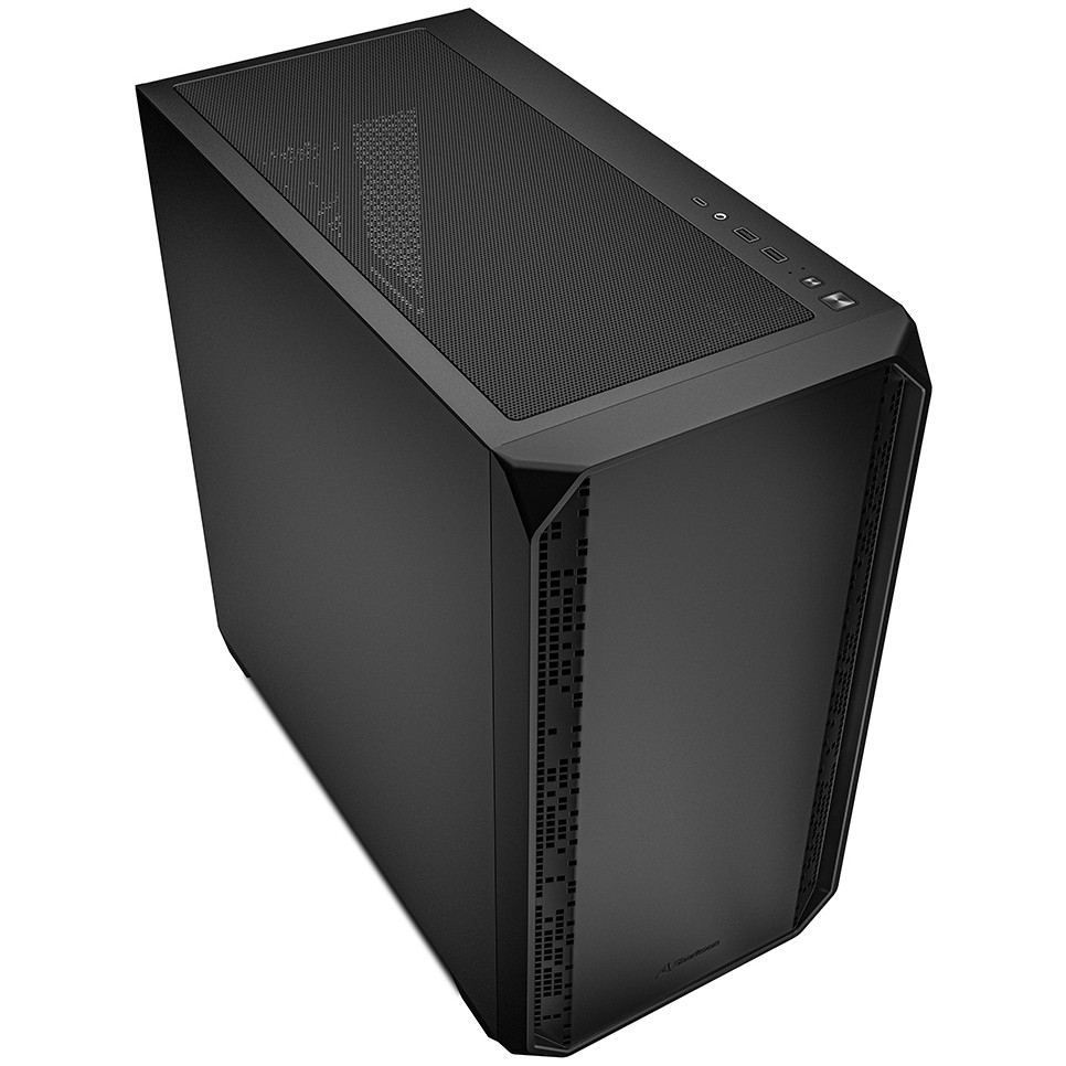 Kasë Sharkoon MK2 Micro-ATX 1xMetal - Zezë - Figura 3