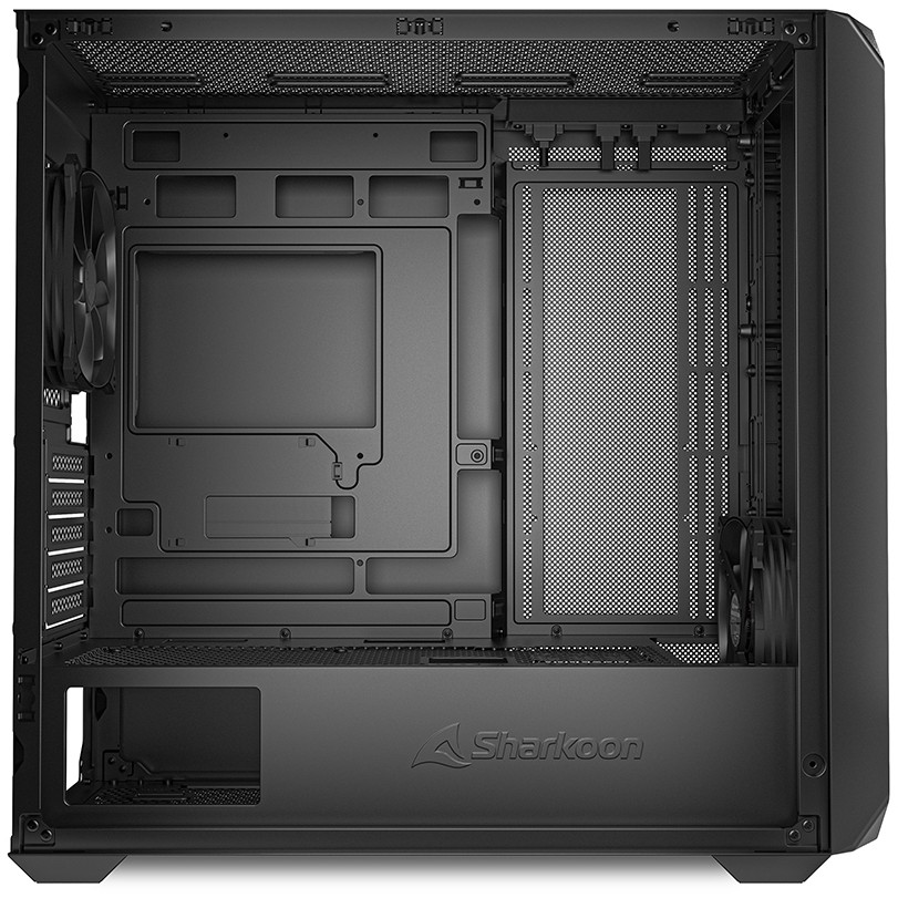 Kasë Sharkoon MK2 Micro-ATX 1xMetal - Zezë - Figura 5