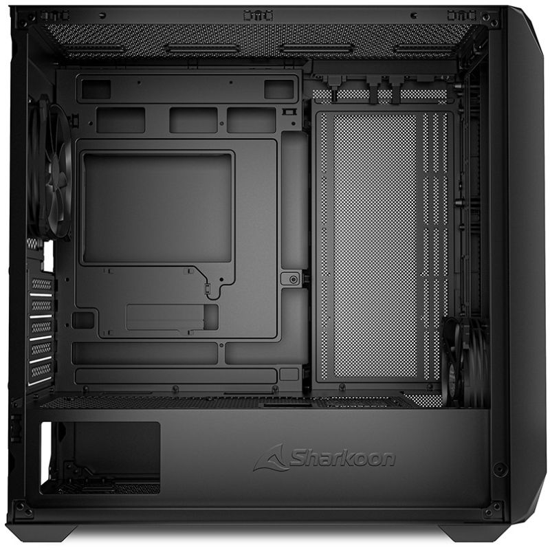 Kasë Sharkoon MK3 Micro-ATX 1xMetall – Zezë - Figura 5