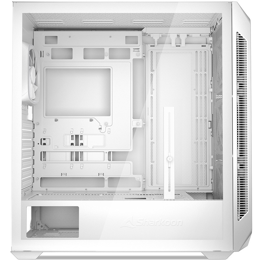 Kasë Sharkoon AK5G RGB ATX 1xGlass - Bardhë - Figura 4