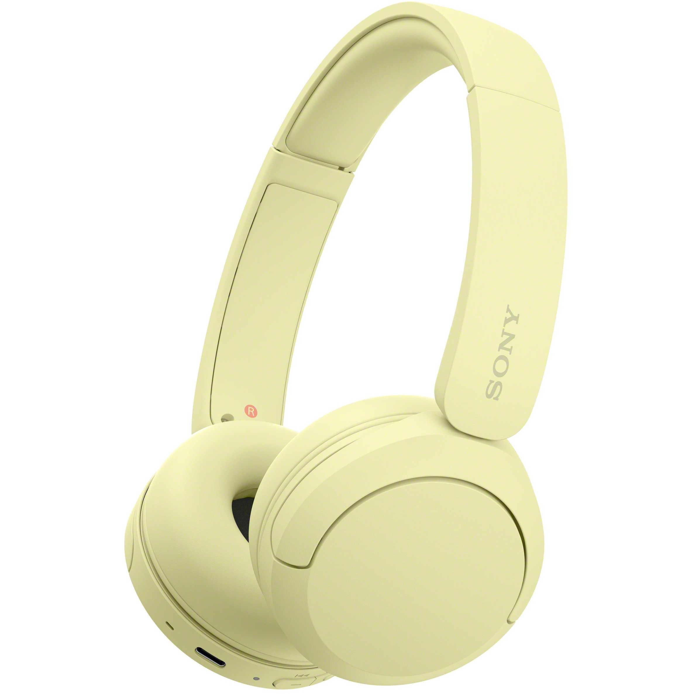 Kufje pa Kabllo Sony WH-CH520 – Verdhë