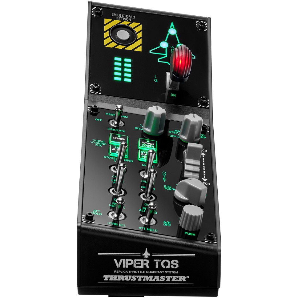 Kontroller Thrustmaster Viper Panel Add-On / Control Panel for PC Flight Simulation - Zezë - Figura 2