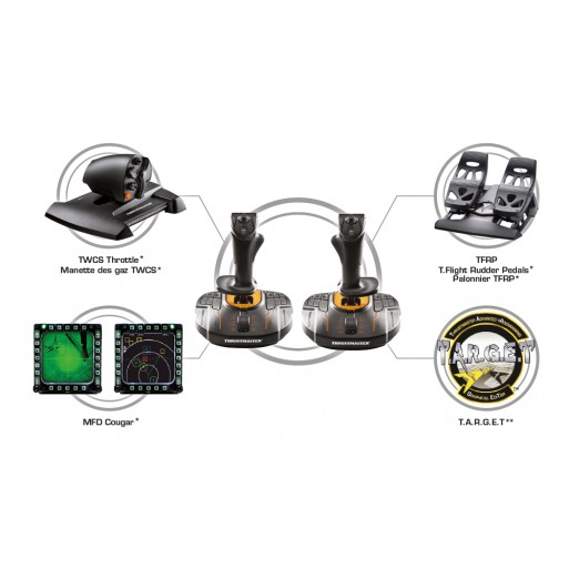 Kontroller Thrustmaster T.16000M FCS Space Sim Duo / Dual Joystick Setup for PC - Zezë - Figura 4