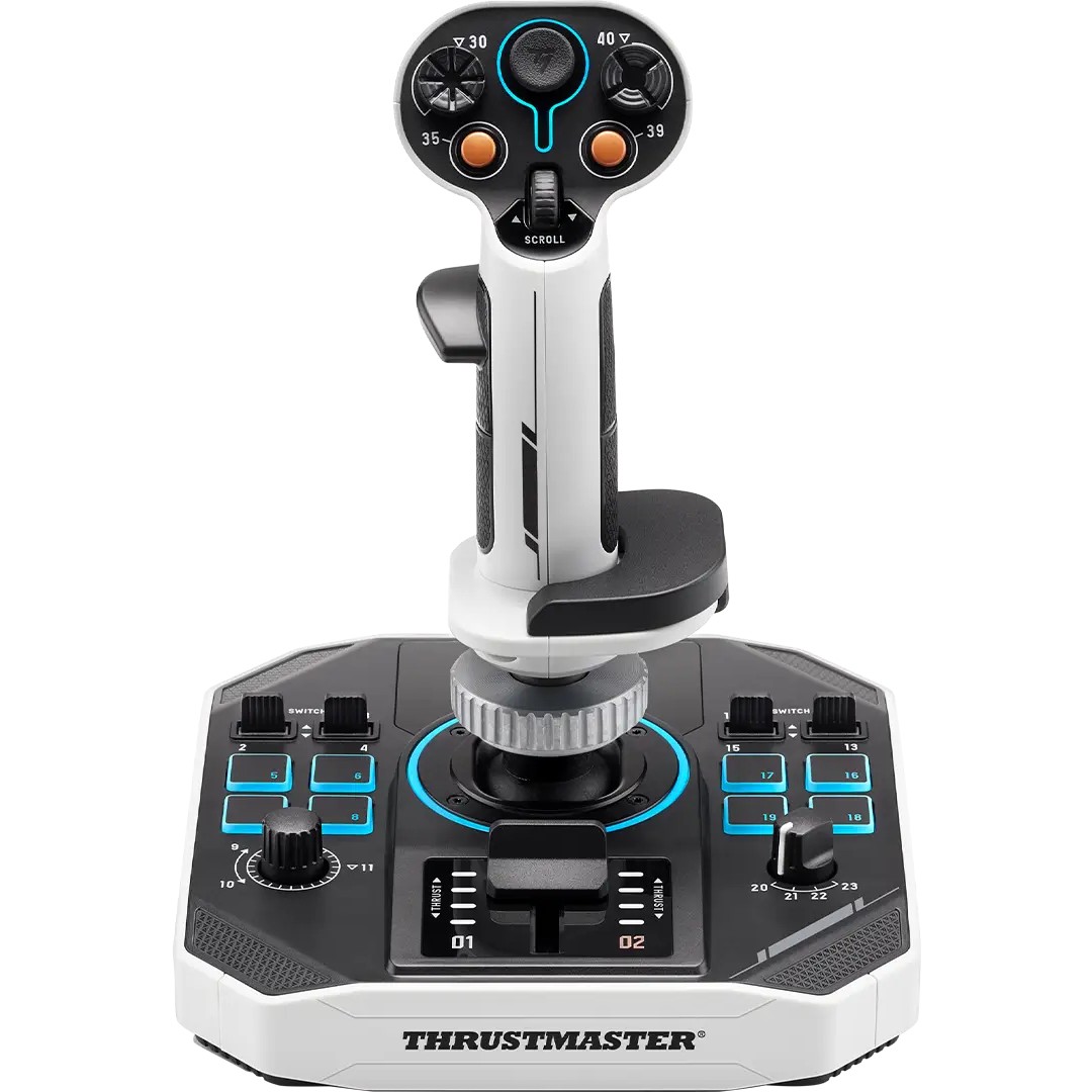 Kontroller Thrustmaster SoL-R 1 FlightStick / Rudder Pedals for PC Flight Simulation