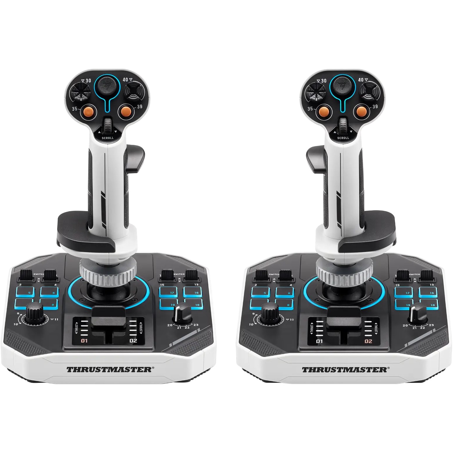 Kontroller Thrustmaster SoL-R 2 FlightStick Space Duo / Dual Joystick Setup for PC