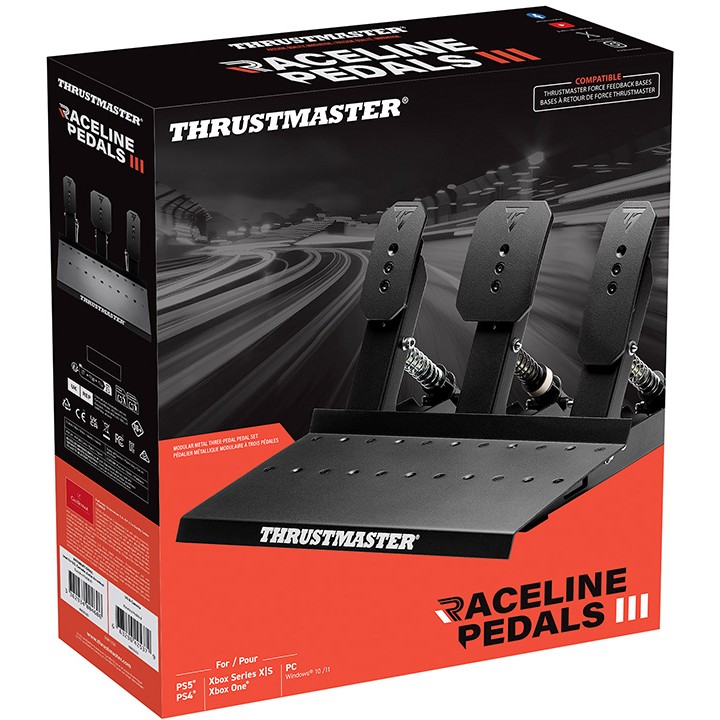 Kontroller,Timon & Pedale Thrustmaster Raceline Pedals III Add-On / High-Precision Pedal Set for Console/PC - Zezë - Figura 4
