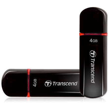 USB Flash Drive STICK USB-Stick 4GB Transcend JetFlash 600 (MLC) - e zezë