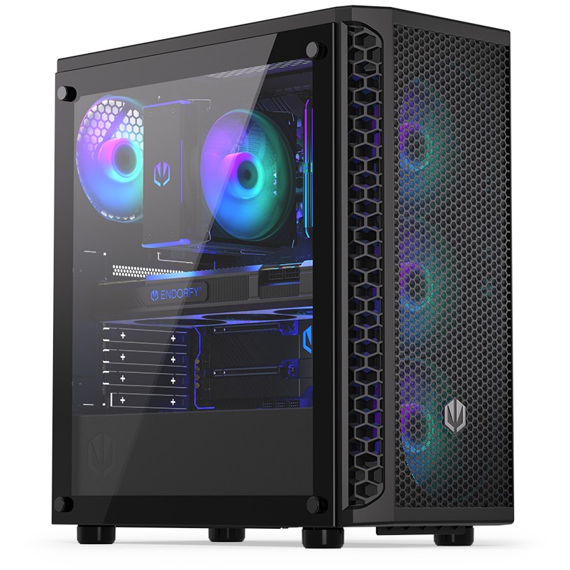 Kasë ENDORFY Signum 300 ARGB Mid Tower - Zezë - Figura 2