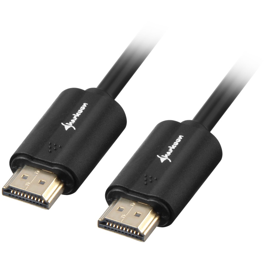 Kabllo HDMI Sharkoon → HDMI 4K 2 m - Zezë