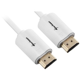 Kabllo HDMI Sharkoon → HDMI 4K 2 m - Bardhë
