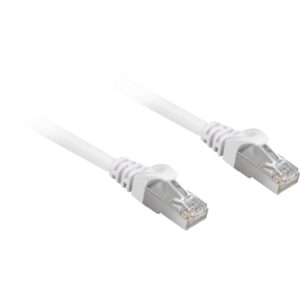 Kabllo për Rrjet  Sharkoon Patch Cable S/FTP RJ-45 Cat.6a / 15m - Bardhë