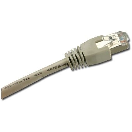 Kabllo për Rrjet Sharkoon RJ45 CAT6 S/FTP / 0.50m – Gri