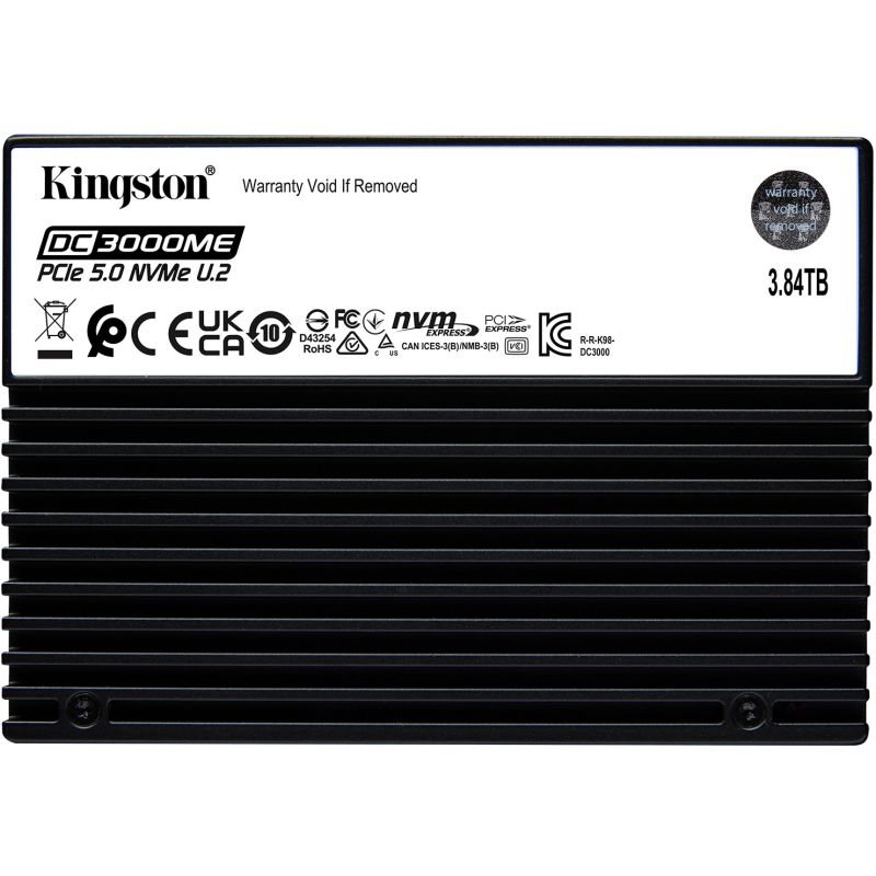 SSD e Brendshme KINGSTON 3.84TB DC3000ME U.2 PCIe 5.0 NVMe