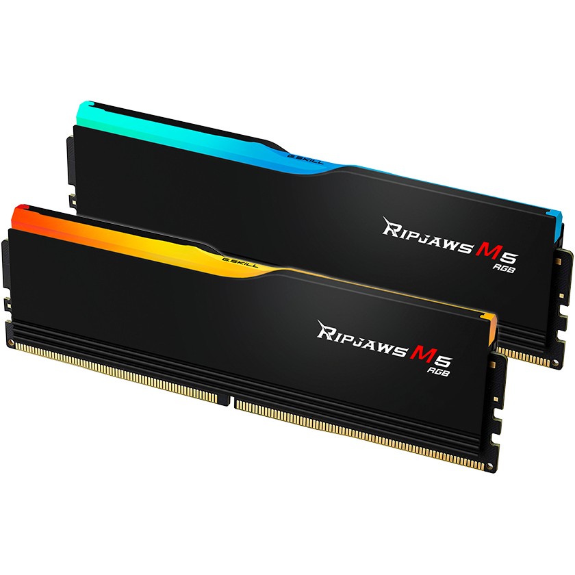 RAM Memorie DDR5 G.Skill Ripjaws M5 RGB 96GB (2x48GB) DDR5 6400MHz CL32 Dual Channel Kit / 96-M5-RM5RK - Figura 3