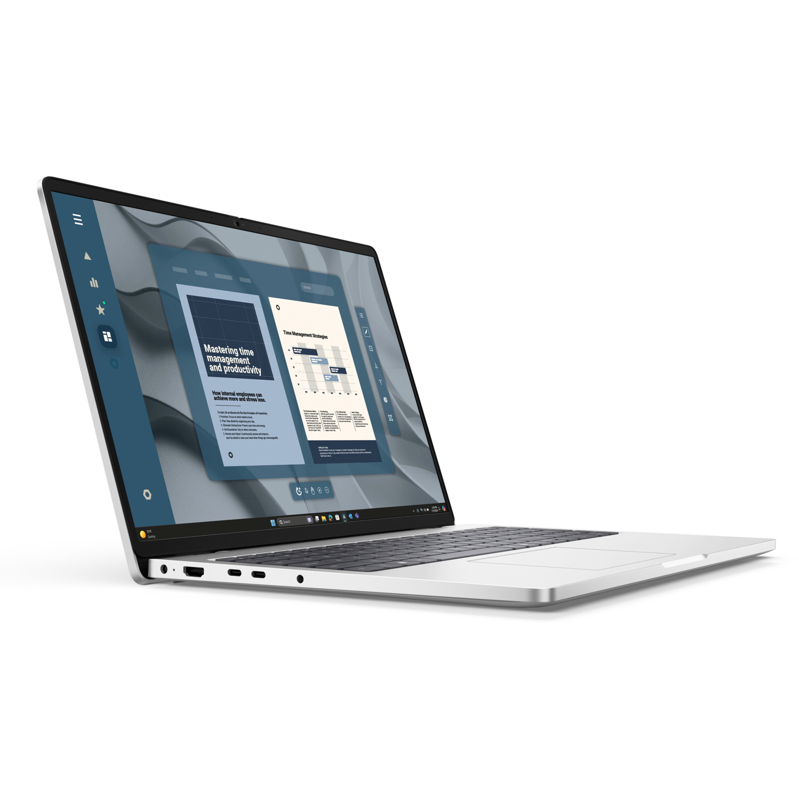 Laptop DELL Pro 16 PC16255 / Ryzen AI 5 PRO 340 / 16GB DDR5 / 512GB / 16" Full HD+ IPS / AMD Radeon 840M / DE - Argjendi - Figura 2