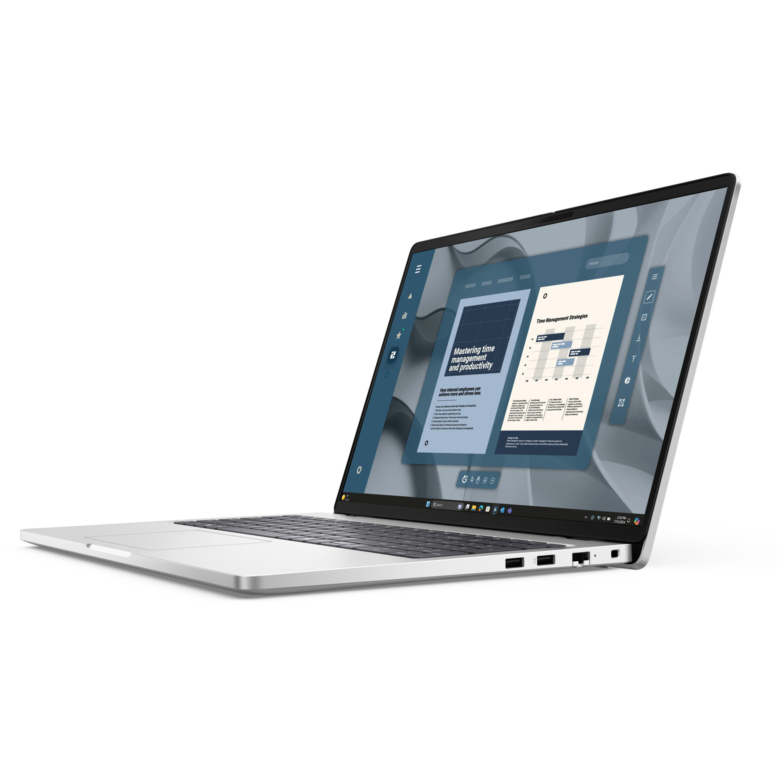 Laptop DELL Pro 16 PC16255 / Ryzen AI 5 PRO 340 / 16GB DDR5 / 512GB / 16" Full HD+ IPS / AMD Radeon 840M / DE - Argjendi - Figura 3