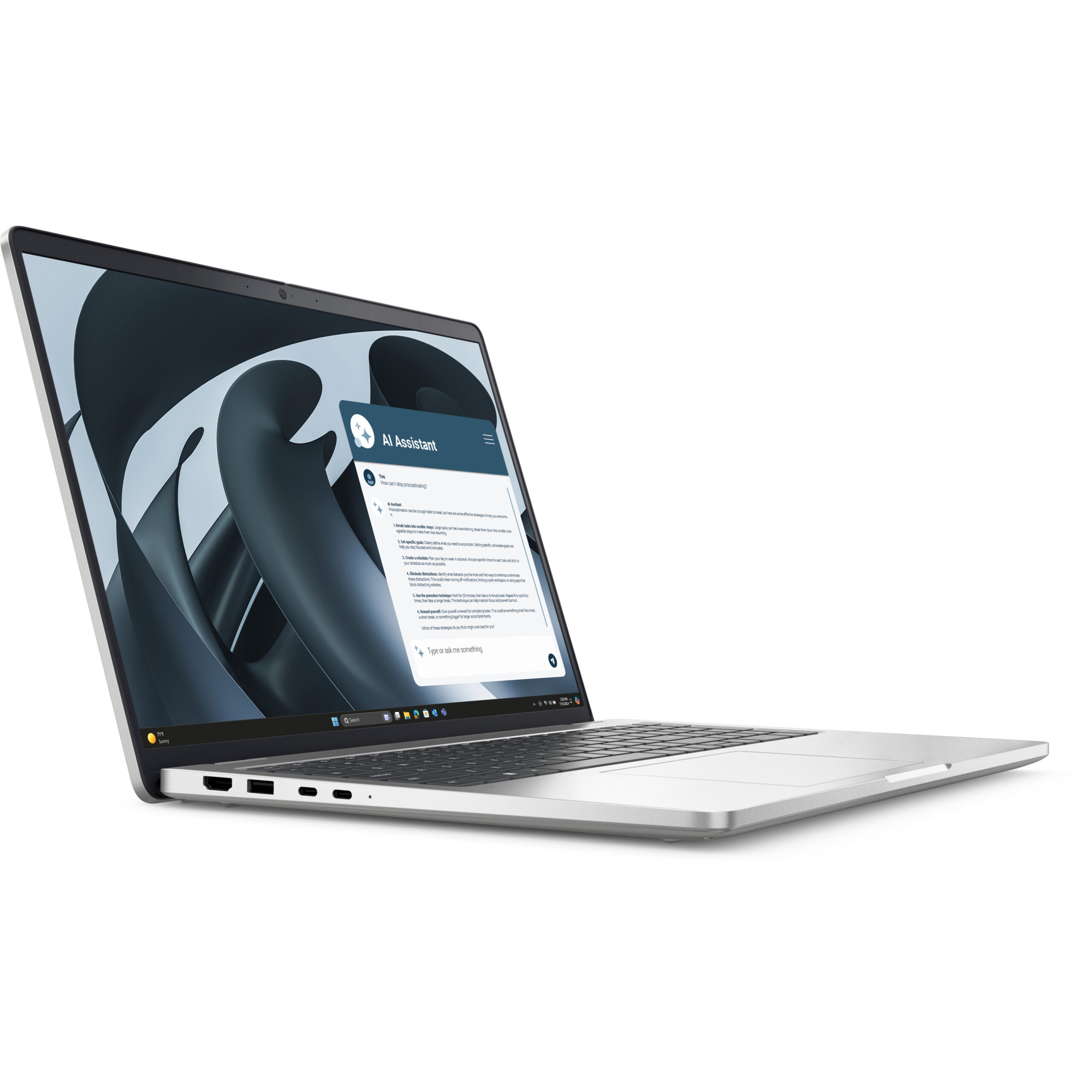 Laptop DELL Pro 16 Plus PB16255 / Ryzen 5 PRO 230 / 16GB LPDDR5 / 512GB / 16" Full HD+ WVA / AMD Radeon 760M / DE - Argjendi - Figura 2