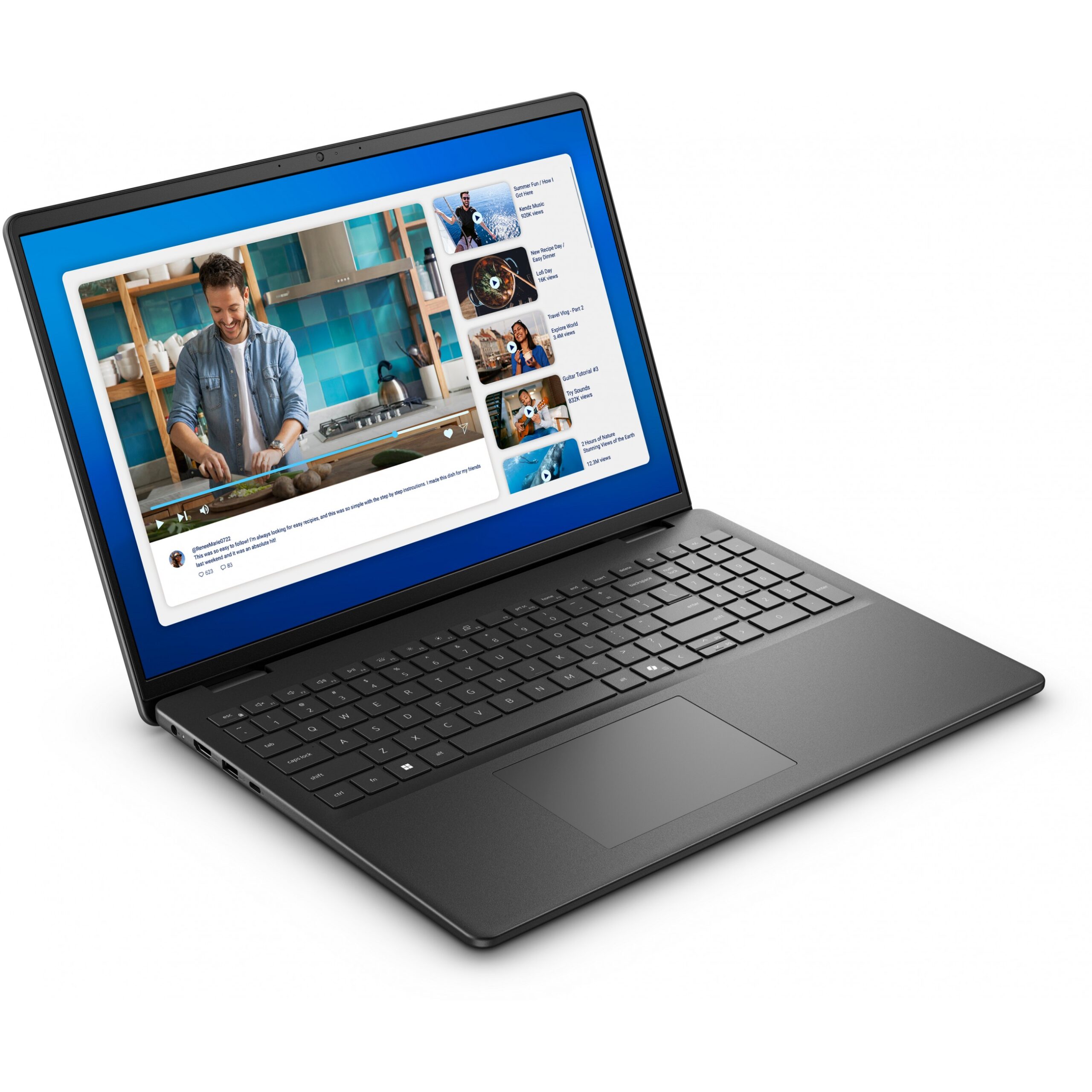 Laptop Dell 16 DC16250 / Core 5-120U / 16GB DDR5 / 1TB / 16" Full HD+ IPS WVA / Intel Graphics / DE - Zezë - Figura 4