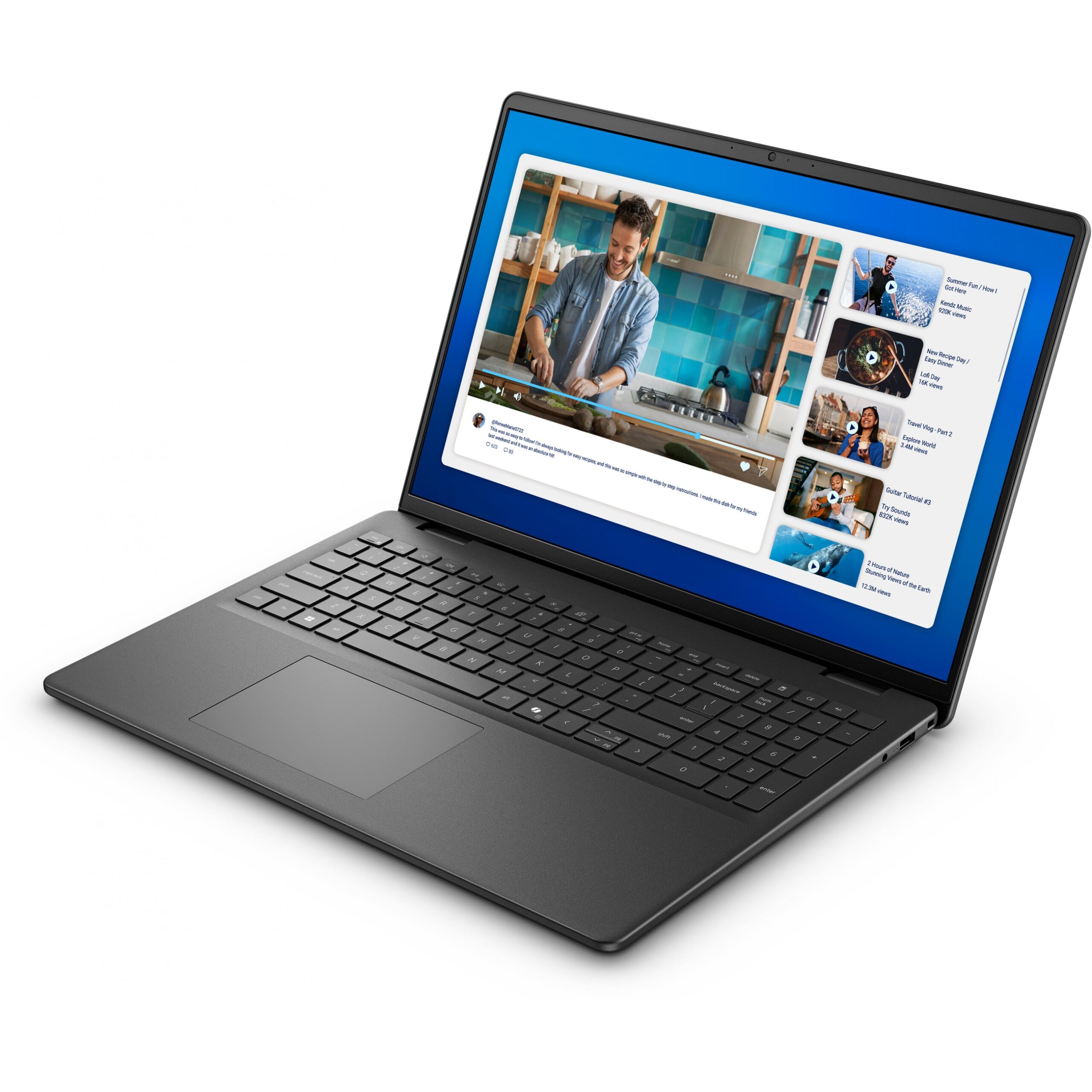 Laptop Dell 16 DC16250 / Core 5-120U / 16GB DDR5 / 1TB / 16" Full HD+ IPS WVA / Intel Graphics / DE - Zezë - Figura 5
