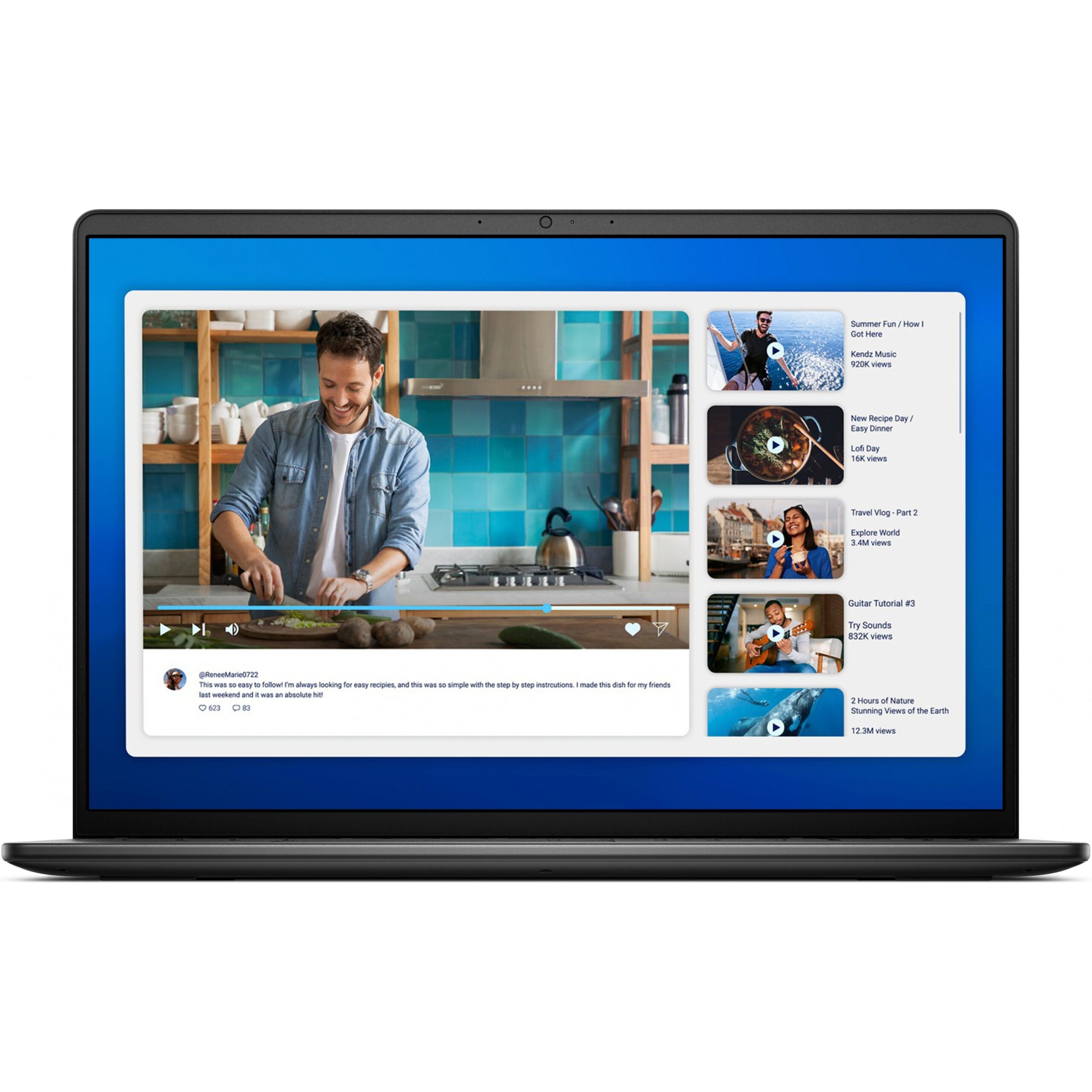 Laptop Dell 16 DC16250 / Core 7-150U / 16GB DDR5 / 1TB / 16" Full HD+ WVA / Intel Graphics / DE - Zezë